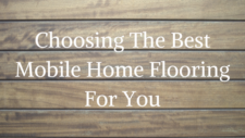 best mobile home flooring