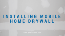 mobile home drywall