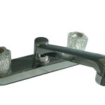 Kitchen Duel Knob Faucet