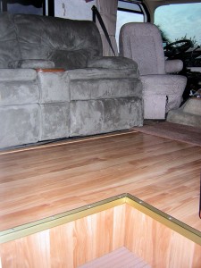 New Flooring for RV Remodel Project